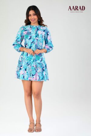 FRILL COLLAR DRESS
