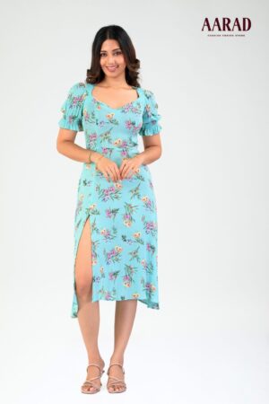 SWALAH DRAMATIC SLEEVE DRESS
