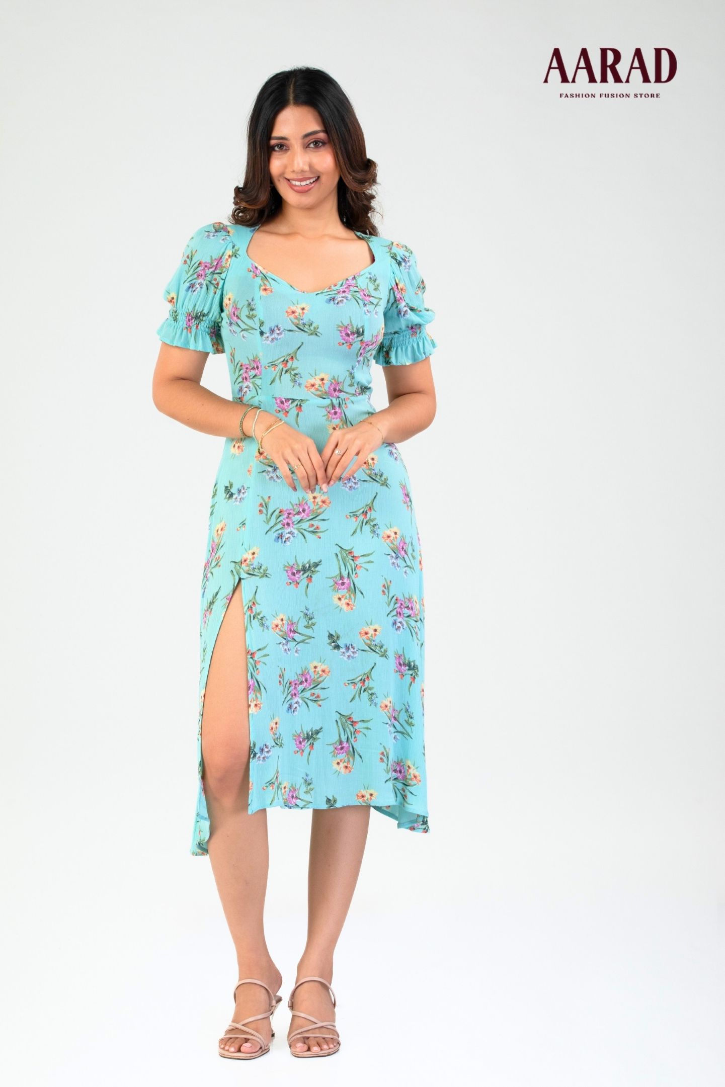 SWALAH DRAMATIC SLEEVE DRESS