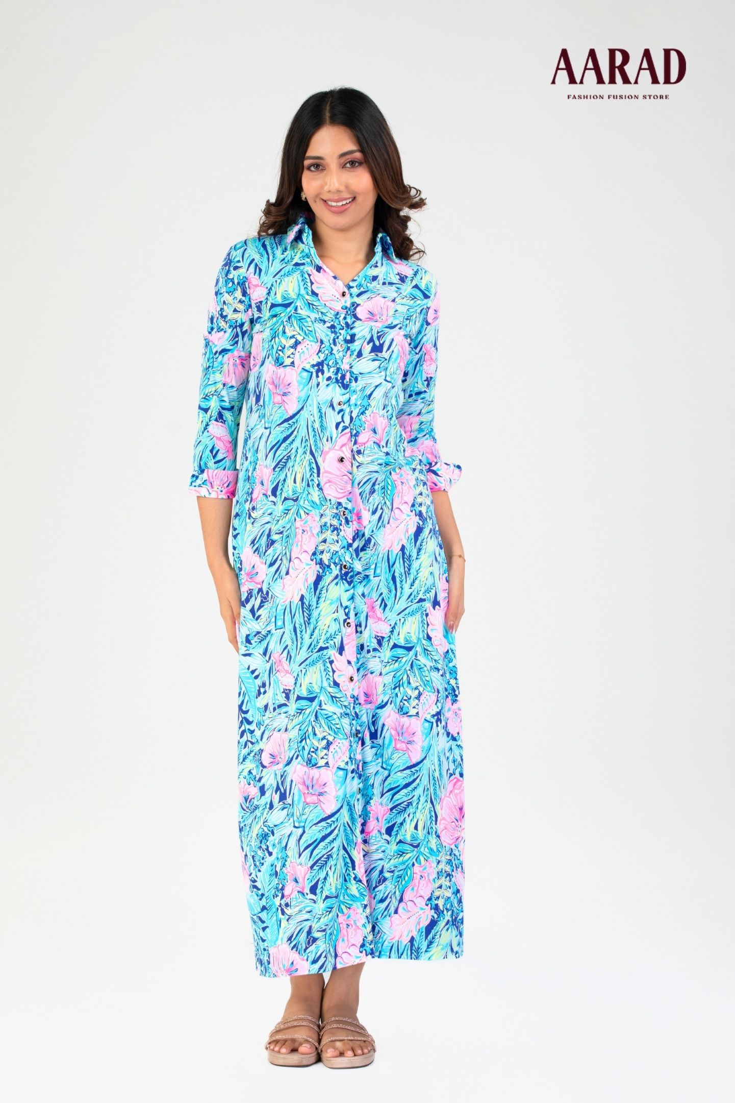 SAFARI SHIRT DRESS - Image 2