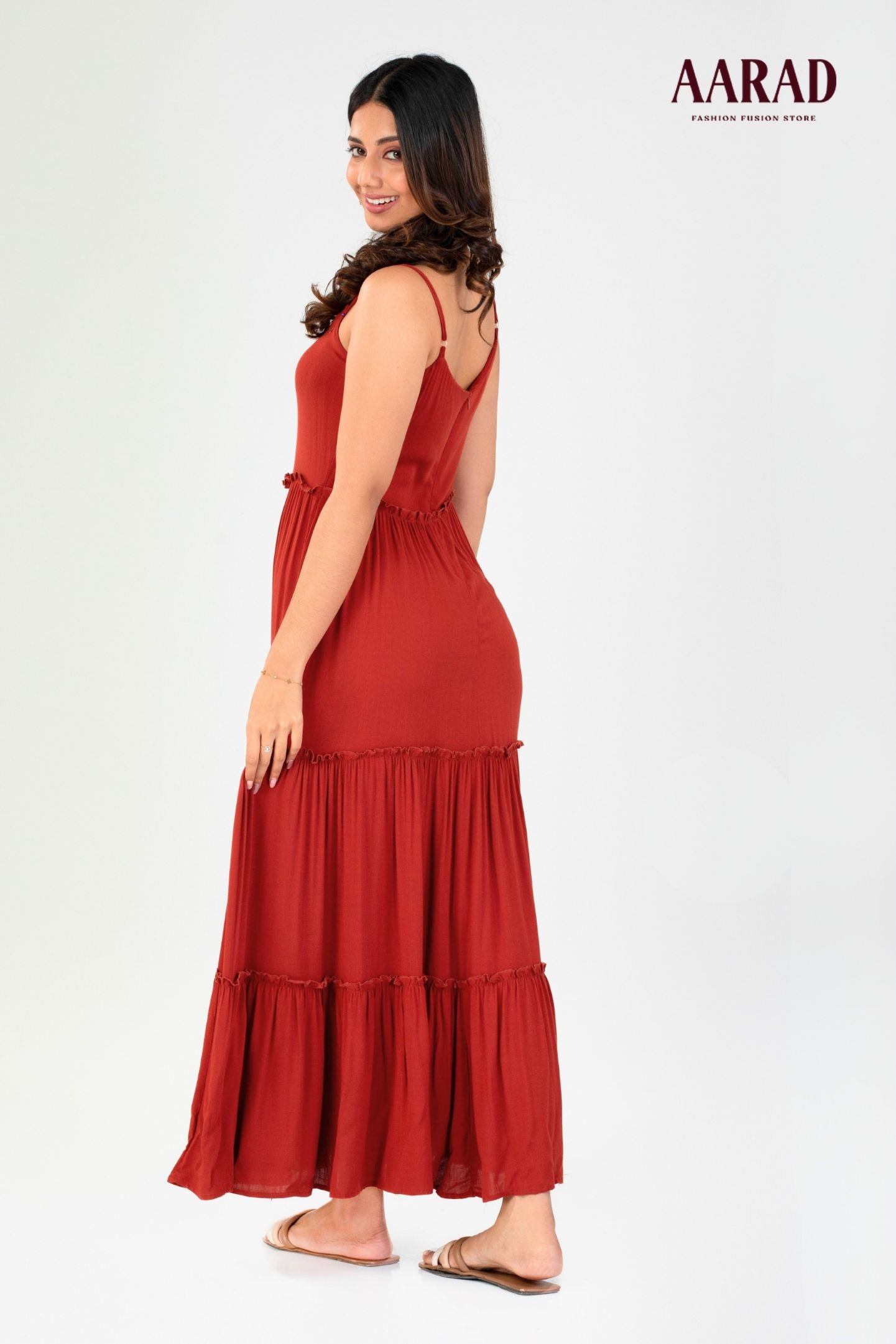TIERED MAXI DRESS - Image 3