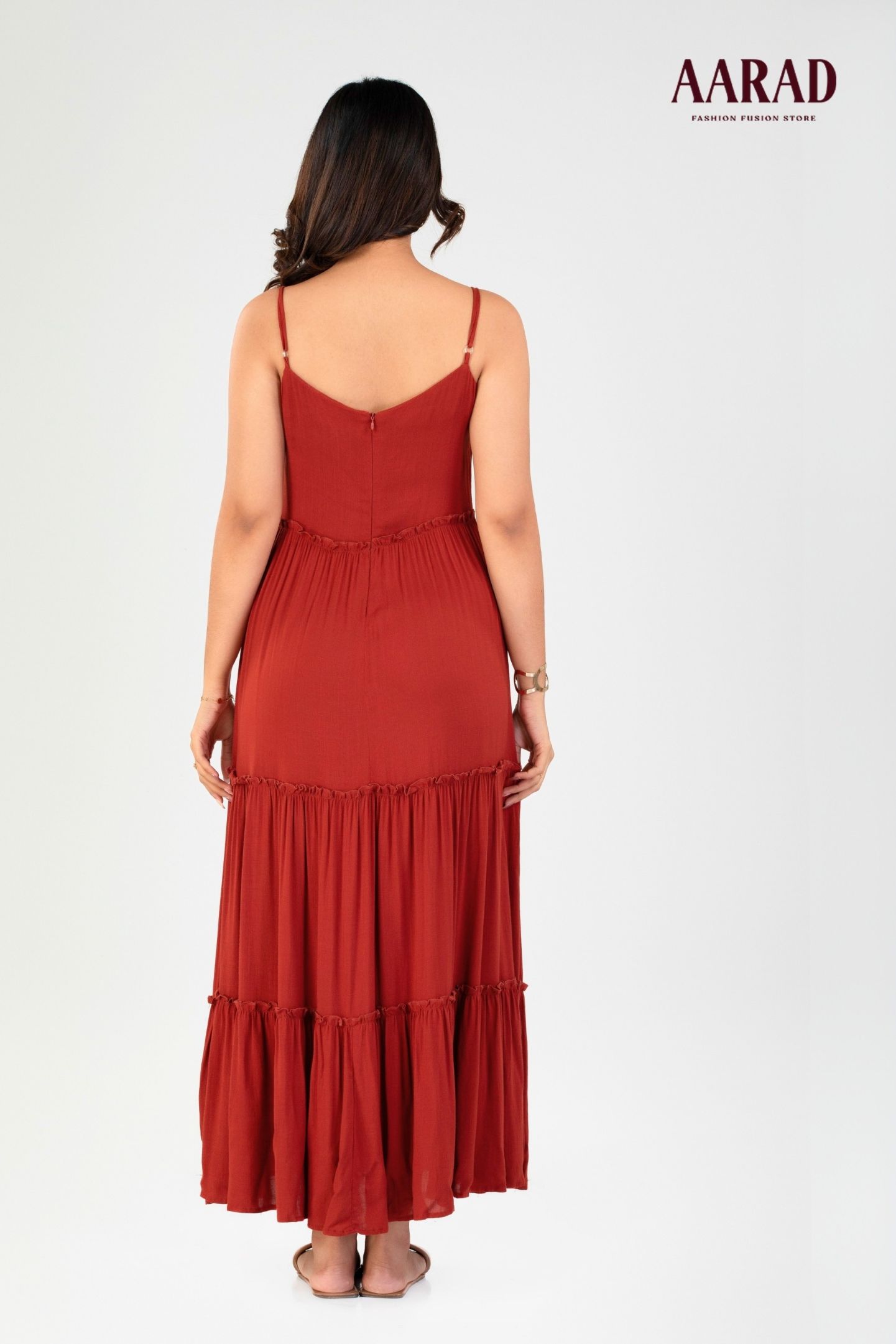 TIERED MAXI DRESS - Image 4