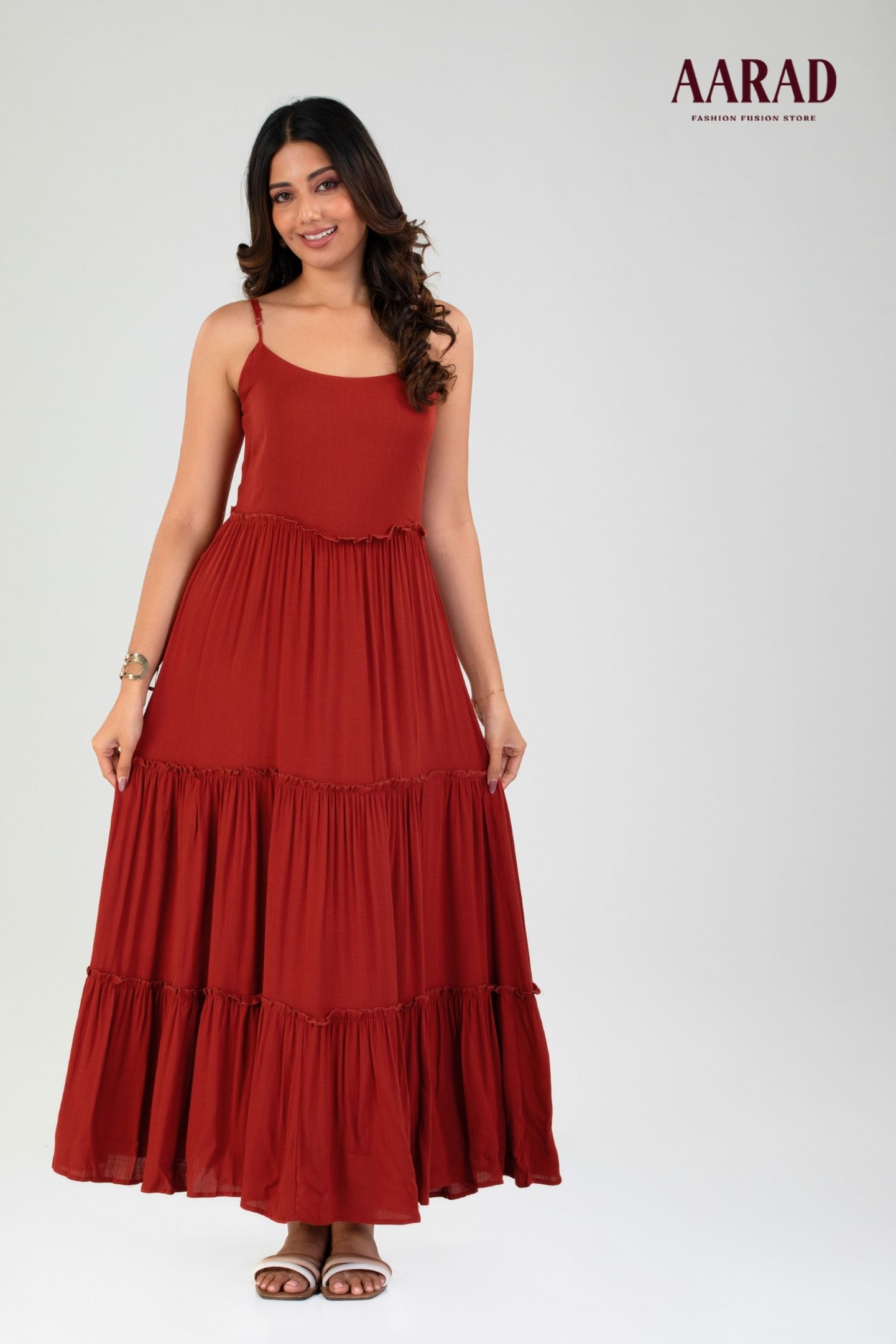 TIERED MAXI DRESS