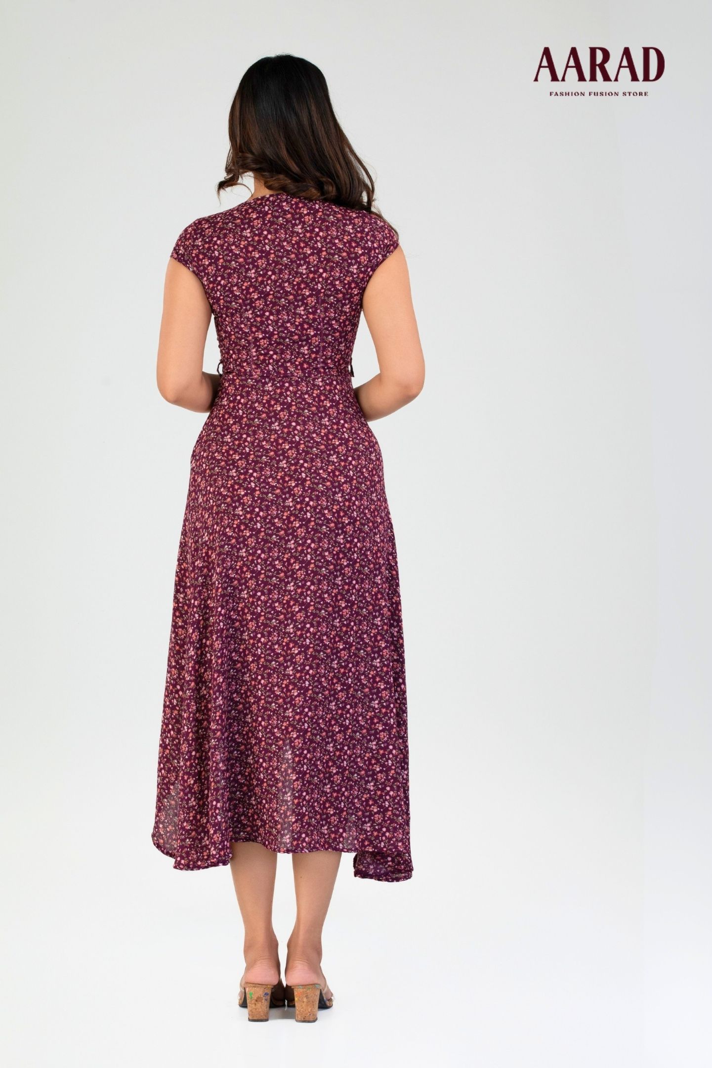 HAZEL RUFFLE MAXI DRESS 2ND - Image 4