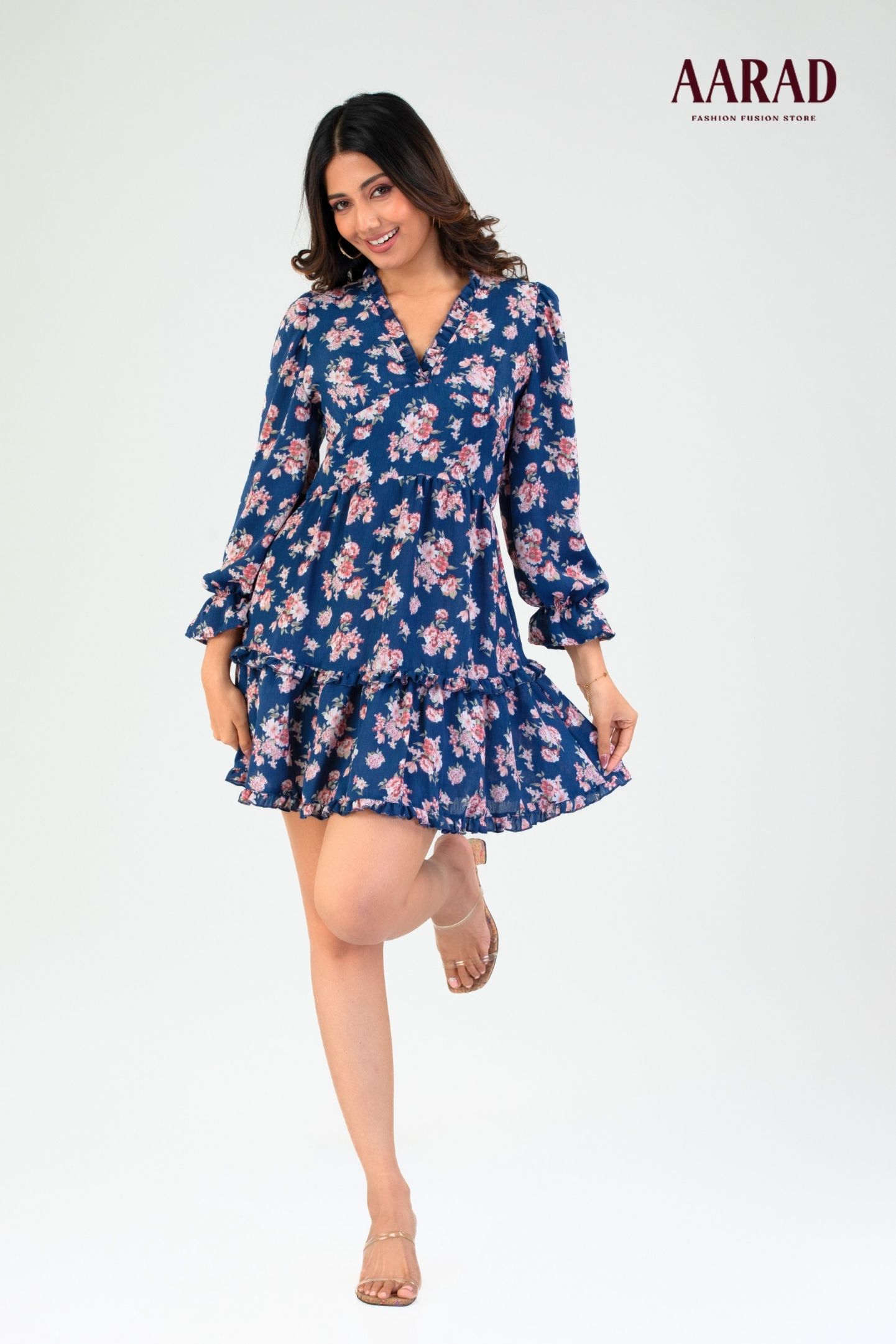 VERONICA LAYERED MINI DRESS - Image 2