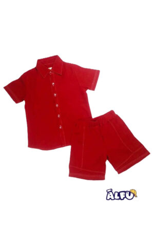 COZY CRITTERS BOYS SHIRT&SHORT