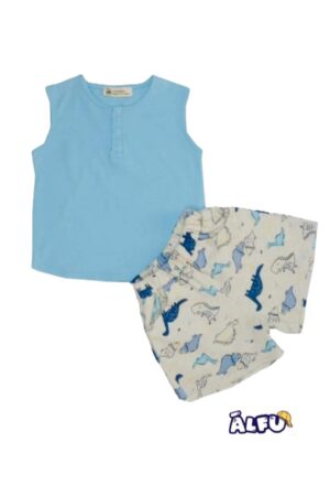 DINO SHORT AND TEE