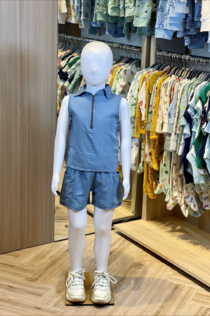 CAMBRIC ARMCUT&SHORT