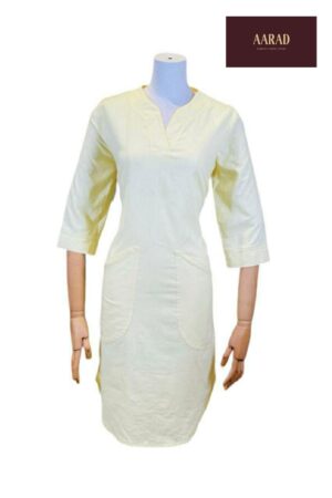 LINEN SHIFT DRESS